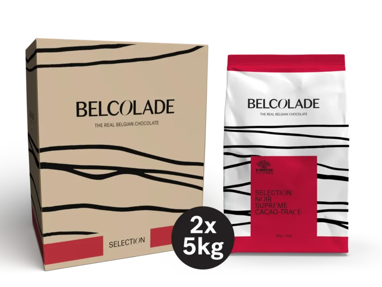 Belcolade Selection Noir Supreme Cacao Trace - Puratos